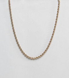 Ожерелье Reclaimed Vintage Inspired эксклюзивно для ASOS - Золотой
