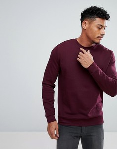 Бордовый свитшот ASOS - Красный