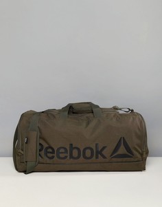 Спортивная сумка цвета хаки среднего размера Reebok CE0915 - Зеленый