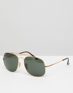 Солнцезащитные очки-авиаторы Ray-Ban 0RB3561 - 57 мм - Золотой