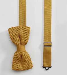 Вязаный галстук Noose & Monkey - Желтый