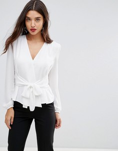 Блузка с поясом Ivyrevel - Белый