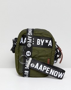 Зеленая сумка AAPE By A Bathing Ape - Зеленый