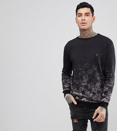 Свитшот с принтом Noose & Monkey - Черный