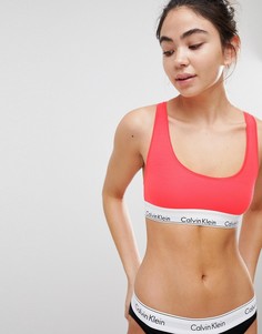 Бралетт с логотипом Calvin Klein - Оранжевый