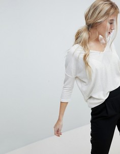 Джемпер с V-образным вырезом New Look - Черный