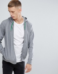 Худи серого цвета на молнии PS Paul Smith - Серый