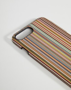 Чехол для iPhone 7 с полосками Paul Smith - Мульти