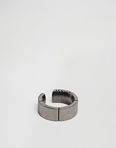 Стальное кольцо в винтажном стиле Vitaly Sector - Серебряный