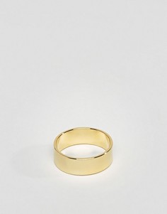 Золотистое кольцо на мизинец ASOS - Золотой