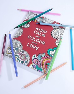 Раскраска Keep Calm and Colour with Love - Мульти Books