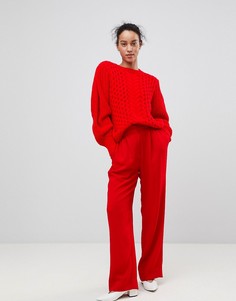 Широкие брюки Essentiel Antwerp Prices - Красный