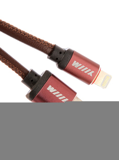 Аксессуар WIIIX USB-Lightning 1m Coffee CB810-2A-U8-LR-10CF