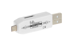 Карт-ридер Liberty Project USB/Micro USB OTG - Micro SD/USB White R0007632