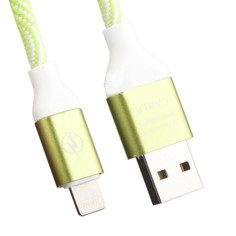 Аксессуар Liberty Project Кабель USB - Lightning Green/White 0L-00033154