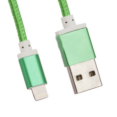Аксессуар Liberty Project Кабель USB - Lightning 1.5m Green 0L-00027325