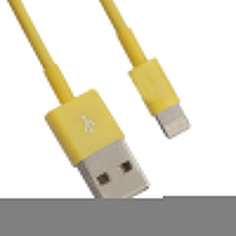 Аксессуар Liberty Project Кабель USB - Lightning Yellow 0L-00002537