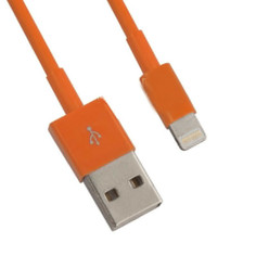 Аксессуар Liberty Project Кабель USB - Lightning Orange 0L-00002539