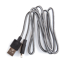 Аксессуар Liberty Project Кабель USB - Lightning Grey/Black SM001590
