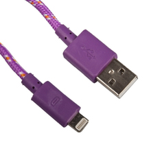Аксессуар Liberty Project Кабель USB - Lightning Violet 0L-00000316