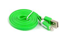 Аксессуар Liberty Project Кабель USB - Lightning Green SM000112