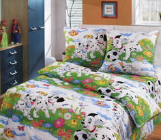 Постельное белье Valtery ДБ-32 Комплект 1.5 спальный Бязь