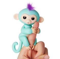 Игрушка Интерактивная обезьянка Fingerlings Baby Monkey Зоя Green