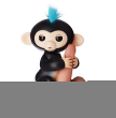 Игрушка Интерактивная обезьянка Fingerlings Baby Monkey Финн Black