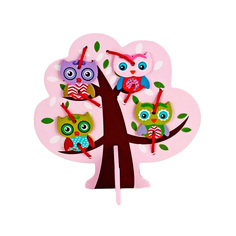 Набор Mapacha Дерево с совятами 76429