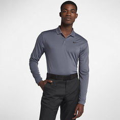 Мужская рубашка-поло для гольфа с длинным рукавом и стандартной посадкой Nike Dry Victory