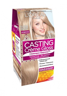 Краска для волос LOreal Paris Casting Creme Gloss, 1010 Светло-светло-русо-пепельный
