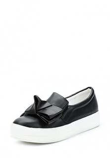 Слипоны LOST INK SOFIA BOW PLIMSOLL