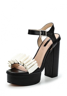 Босоножки LOST INK BEAU RUFFLE PLATFORM SANDAL