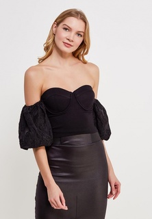 Топ LOST INK PUFF BALL SLEEVE BUSTIER