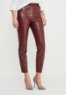 Брюки LOST INK PU PANELLED SKINNY