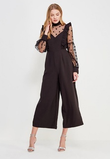 Комбинезон LOST INK DOBBY MESH SPOT FRILL JUMPSUIT