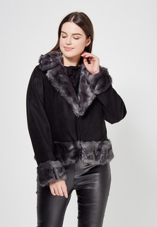 Полупальто LOST INK PLUS JACKET WITH FUR TRIM