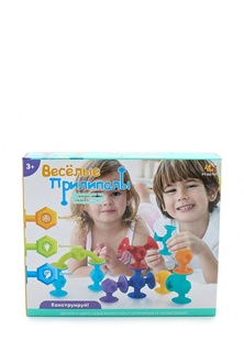 Конструктор Abtoys с присосками "Веселые прилипалы"