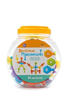 Конструктор Abtoys с присосками "Веселые прилипалы", мягкий