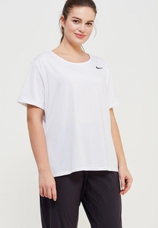 Футболка спортивная Nike W NP TOP SS ALL OVER MESH PLUS
