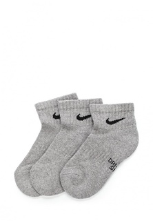 Комплект носков 3 пары Nike Kids Nike Performance Cushioned Quarter Training Socks (3 Pair)