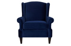 Кресло triumph (icon designe) синий 82x98x88 см.