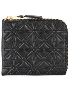 кошелек с тисненым узором Comme Des Garçons Wallet