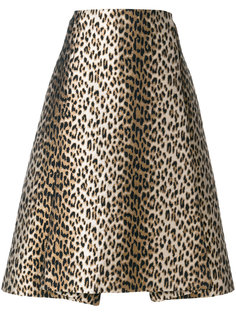 юбка с леопардовым принтом  Antonio Marras