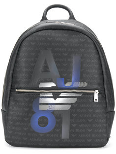 рюкзак с принтом-логотипом Armani Jeans
