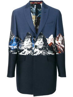 классическое пальто с принтом гор Etro