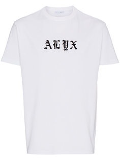 футболка с принтом логотипа Alyx