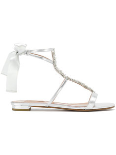 декорированные сандалии с завязкой сзади Aquazzura