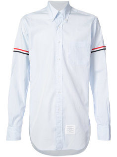 рубашка на пуговицах с отделкой на рукаве  Thom Browne