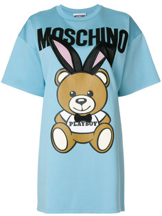 платье-футболка Playboy Toy Bear Moschino
